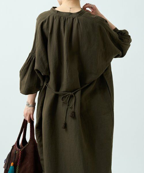 BEARDSLEY / ビアズリー ロング・マキシ丈ワンピース | コットンリネンロングワンピース | 詳細8