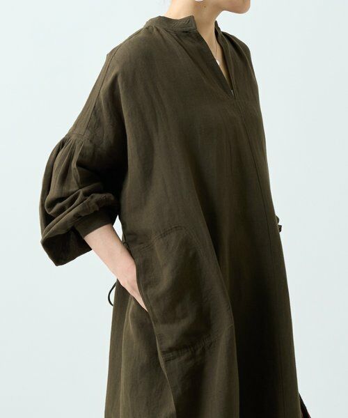 BEARDSLEY / ビアズリー ロング・マキシ丈ワンピース | コットンリネンロングワンピース | 詳細9