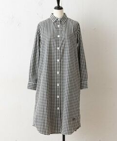 BEARDSLEY / ビアズリー ロング・マキシ丈ワンピース | 《12/26(金)12：00予約開始》ギンガムシャツワンピ