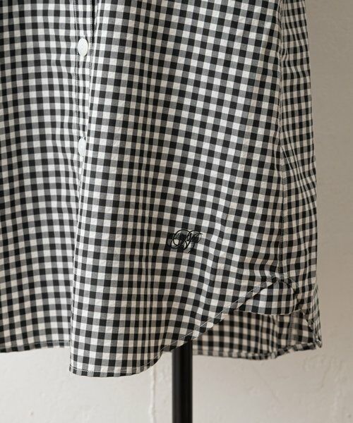 BEARDSLEY / ビアズリー ロング・マキシ丈ワンピース | 《12/26(金)12：00予約開始》ギンガムシャツワンピ | 詳細8