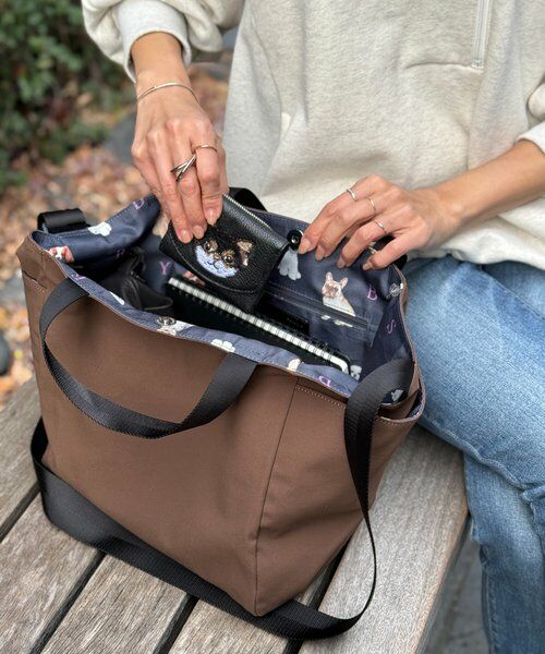 BEARDSLEY / ビアズリー トートバッグ | 《1/11(日)12：00予約開始》DogプリントBAG | 詳細2