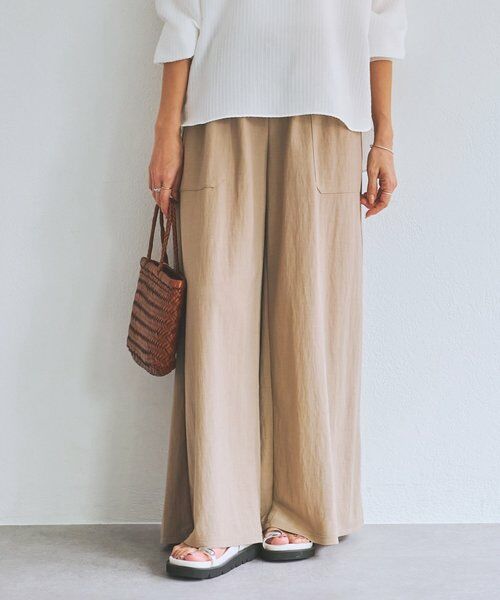 BEARDSLEY / ビアズリー その他パンツ | ジャージーワイドパンツ | 詳細1