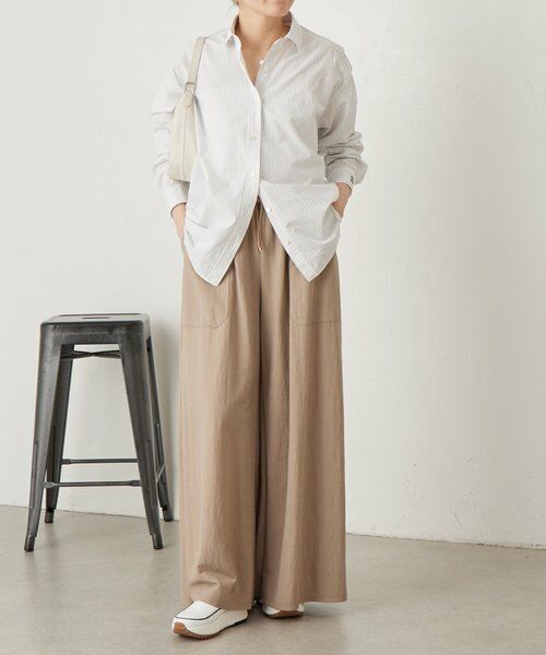 BEARDSLEY / ビアズリー その他パンツ | 《5/21(木)12:00新色ホワイト・予約開始》ジャージーワイドパンツ | 詳細29