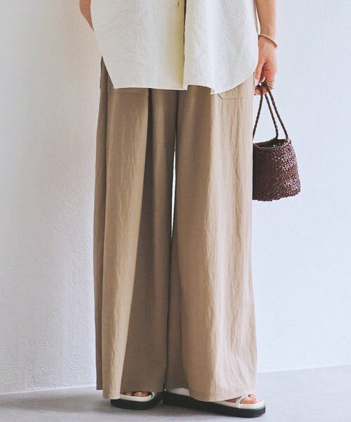 BEARDSLEY / ビアズリー その他パンツ | ジャージーワイドパンツ | 詳細3