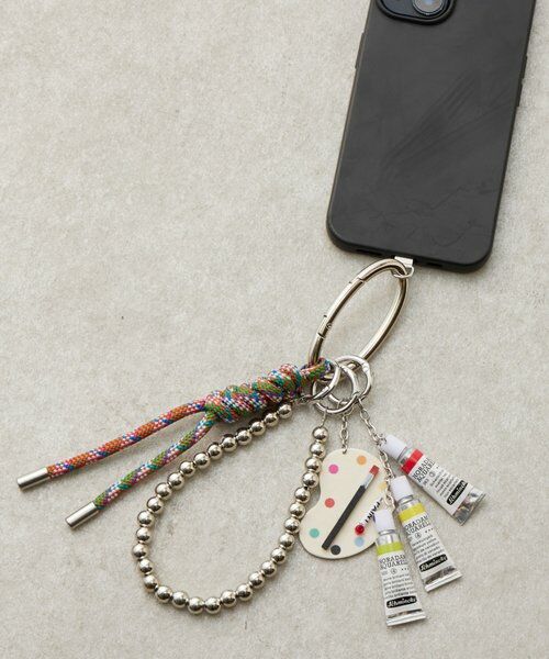 BEARDSLEY / ビアズリー キーホルダー・ストラップ | 《1/1(木)12:00予約開始》NEWバッグチャーム（シルバー）