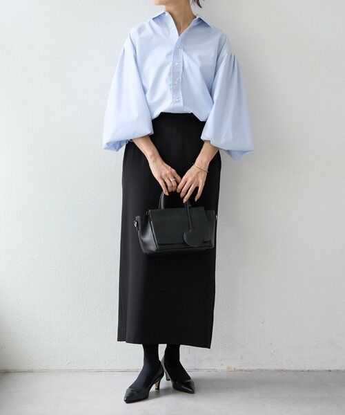 BEARDSLEY / ビアズリー ロング・マキシ丈スカート | 《1/4(日)12:00LIVETART》ストレッチツイル２WAYスカート | 詳細5