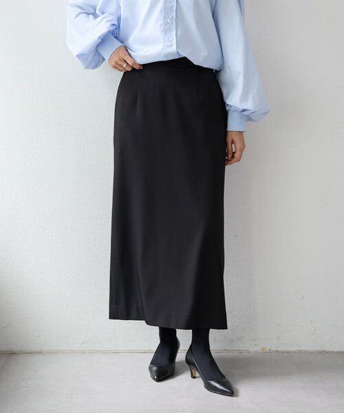 BEARDSLEY / ビアズリー ロング・マキシ丈スカート | 《1/4(日)12:00LIVETART》ストレッチツイル２WAYスカート | 詳細8