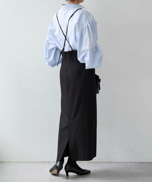 BEARDSLEY / ビアズリー ロング・マキシ丈スカート | 《1/4(日)12:00LIVETART》ストレッチツイル２WAYスカート | 詳細13