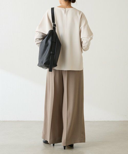 BEARDSLEY / ビアズリー その他パンツ | 《1/4(日)12:00・LIVETART》ヴィンテージジョーゼットタックパンツ | 詳細3