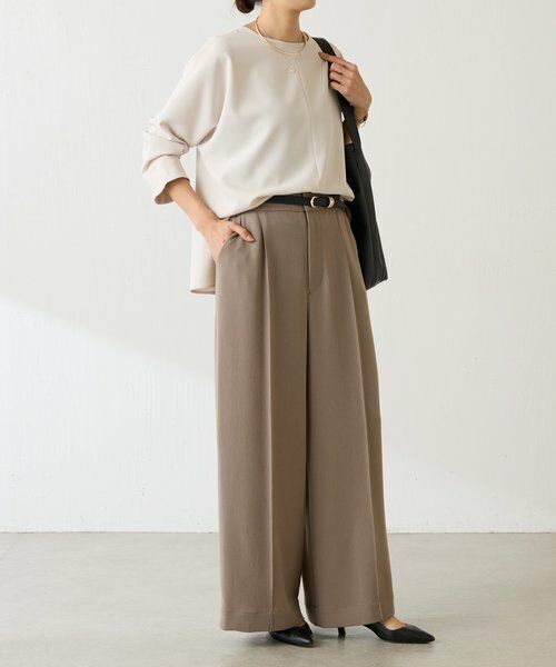 BEARDSLEY / ビアズリー その他パンツ | 《1/4(日)12:00・LIVETART》ヴィンテージジョーゼットタックパンツ | 詳細5