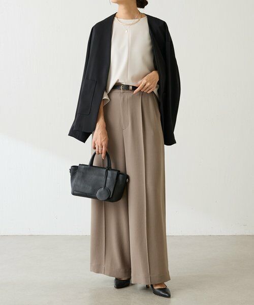 BEARDSLEY / ビアズリー その他パンツ | 《1/4(日)12:00・LIVETART》ヴィンテージジョーゼットタックパンツ | 詳細6