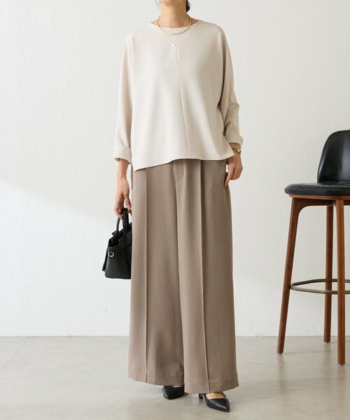 BEARDSLEY / ビアズリー その他パンツ | 《1/4(日)12:00・LIVETART》ヴィンテージジョーゼットタックパンツ | 詳細7