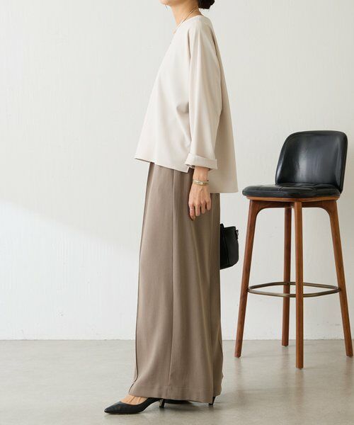 BEARDSLEY / ビアズリー その他パンツ | 《1/4(日)12:00・LIVETART》ヴィンテージジョーゼットタックパンツ | 詳細8