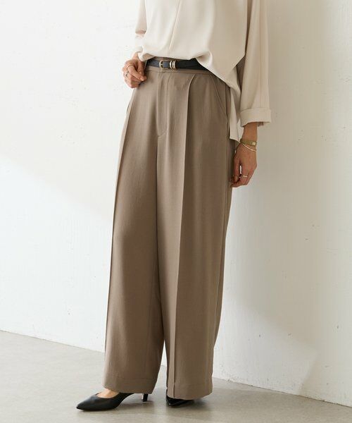 BEARDSLEY / ビアズリー その他パンツ | 《1/4(日)12:00・LIVETART》ヴィンテージジョーゼットタックパンツ | 詳細9