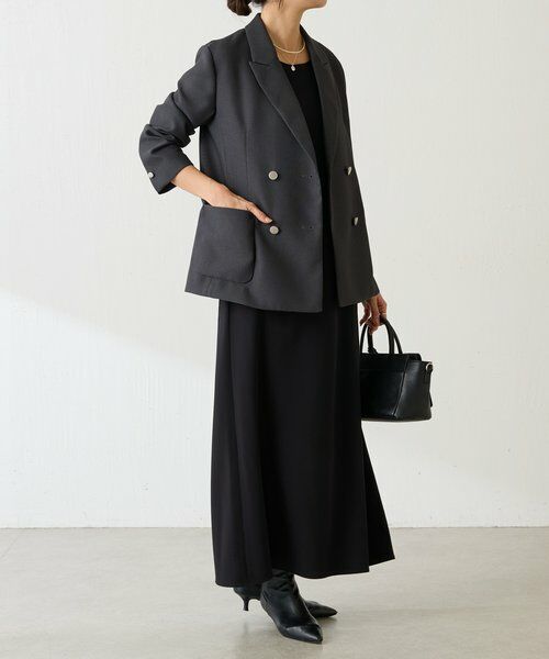 BEARDSLEY / ビアズリー テーラードジャケット | 《1/4(日)12:00予約・LIVETART》ボンディングメッシュジャケット | 詳細4