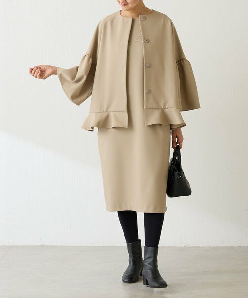 BEARDSLEY / ビアズリー その他アウター | 《1/4(日)12:00予約開始・LIVETART》裾フリルジャケット | 詳細7