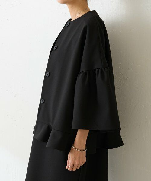 BEARDSLEY / ビアズリー その他アウター | 《1/4(日)12:00予約開始・LIVETART》裾フリルジャケット | 詳細19