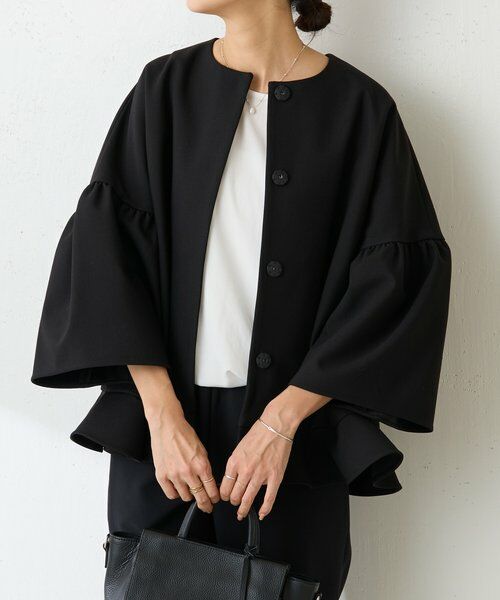 BEARDSLEY / ビアズリー その他アウター | 《1/4(日)12:00予約開始・LIVETART》裾フリルジャケット | 詳細11