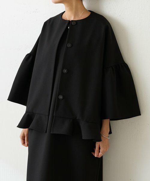 BEARDSLEY / ビアズリー その他アウター | 《1/4(日)12:00予約開始・LIVETART》裾フリルジャケット | 詳細17