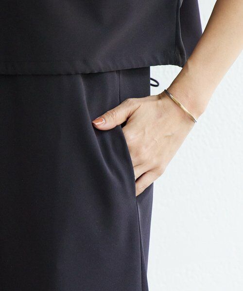 BEARDSLEY / ビアズリー ロング・マキシ丈ワンピース | 《1/4(日)12:00・LIVETART》ダブルクロスコンビワンピース | 詳細10