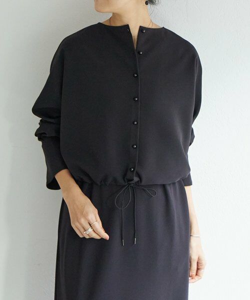 BEARDSLEY / ビアズリー ロング・マキシ丈ワンピース | 《1/4(日)12:00・LIVETART》ダブルクロスコンビワンピース | 詳細18