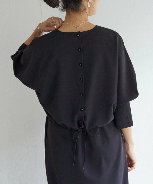 BEARDSLEY / ビアズリー ロング・マキシ丈ワンピース | 《1/4(日)12:00・LIVETART》ダブルクロスコンビワンピース | 詳細22