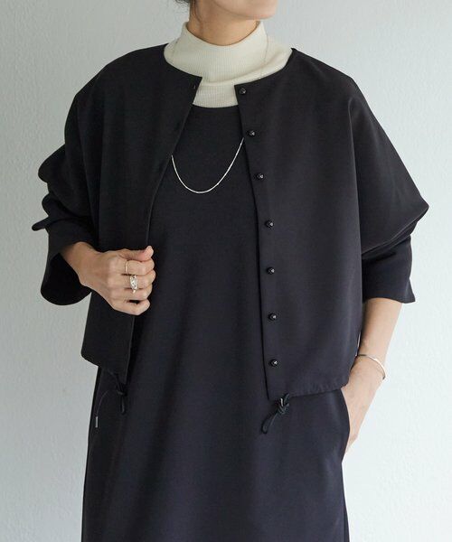 BEARDSLEY / ビアズリー ロング・マキシ丈ワンピース | 《1/4(日)12:00・LIVETART》ダブルクロスコンビワンピース | 詳細28