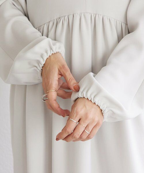 BEARDSLEY / ビアズリー ロング・マキシ丈ワンピース | 《1/4(日)12:00・LIVETART》ギャザーコクーンワンピース | 詳細10