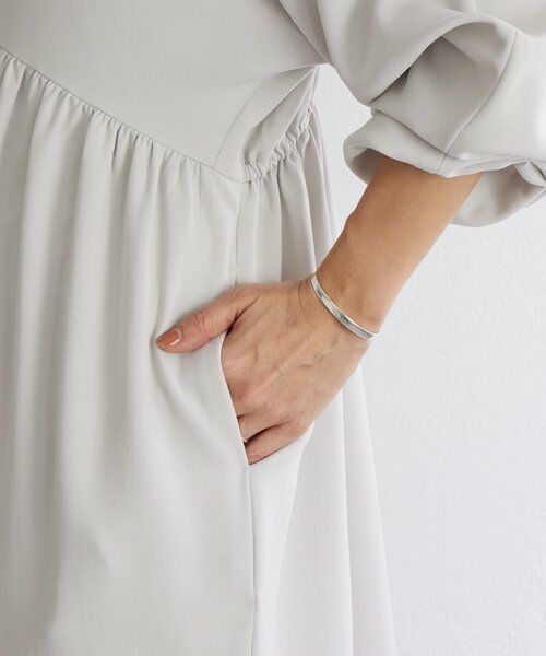 BEARDSLEY / ビアズリー ロング・マキシ丈ワンピース | 《1/4(日)12:00・LIVETART》ギャザーコクーンワンピース | 詳細13