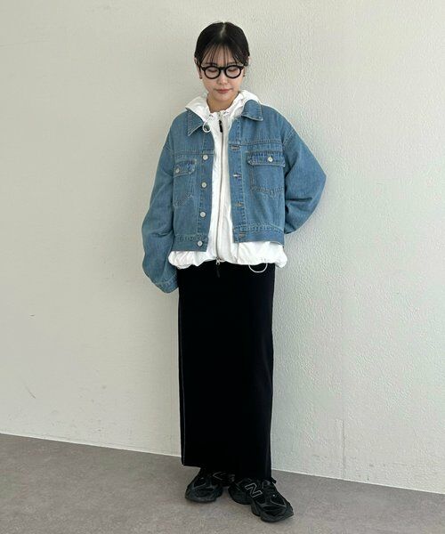 BEARDSLEY / ビアズリー ロング・マキシ丈スカート | 《FRIPIER》ハイテンションタイトスカート | 詳細1