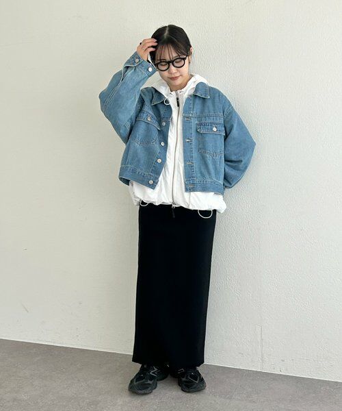 BEARDSLEY / ビアズリー ロング・マキシ丈スカート | 《FRIPIER》ハイテンションタイトスカート | 詳細2