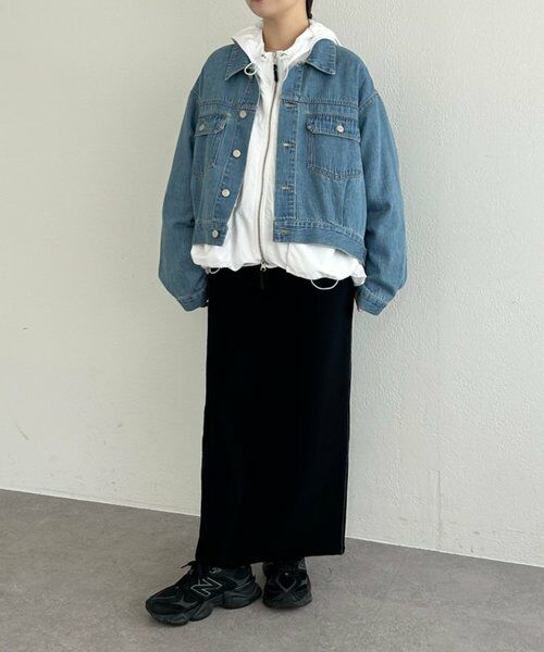 BEARDSLEY / ビアズリー ロング・マキシ丈スカート | 《FRIPIER》ハイテンションタイトスカート | 詳細3