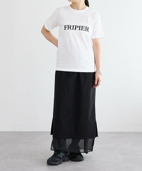 BEARDSLEY / ビアズリー ロング・マキシ丈スカート | 《FRIPIER》シアーレイヤードスカート | 詳細6
