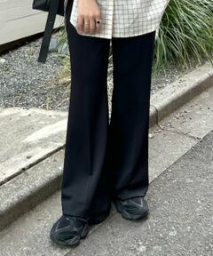 BEARDSLEY / ビアズリー その他パンツ | 《FRIPIER》サテンジャージーフレアパンツ