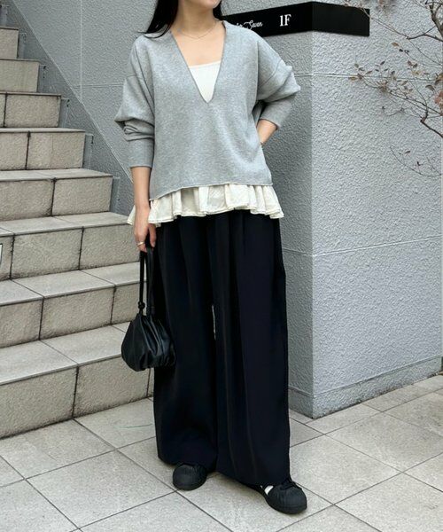 BEARDSLEY / ビアズリー その他パンツ | 《FRIPIER》ワイドタックパンツ | 詳細15