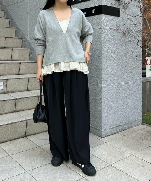 BEARDSLEY / ビアズリー その他パンツ | 《FRIPIER》ワイドタックパンツ | 詳細16