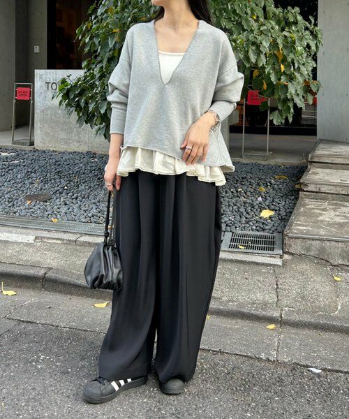 BEARDSLEY / ビアズリー その他パンツ | 《FRIPIER》ワイドタックパンツ | 詳細20