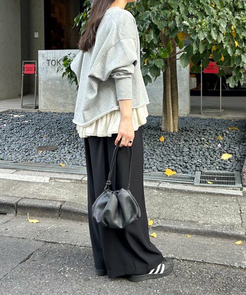 BEARDSLEY / ビアズリー その他パンツ | 《FRIPIER》ワイドタックパンツ | 詳細21