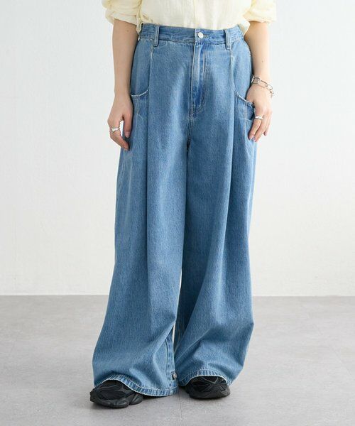 BEARDSLEY / ビアズリー デニムパンツ | 《FRIPIER》タックポケットデニム | 詳細1