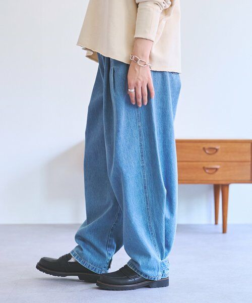 BEARDSLEY / ビアズリー デニムパンツ | 《FRIPIER》タックポケットデニム | 詳細16