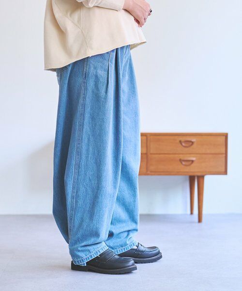 BEARDSLEY / ビアズリー デニムパンツ | 《FRIPIER》タックポケットデニム | 詳細18