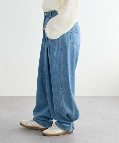 BEARDSLEY / ビアズリー デニムパンツ | 《FRIPIER》タックポケットデニム | 詳細6