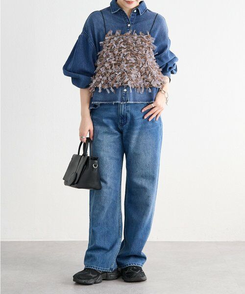 BEARDSLEY / ビアズリー デニムパンツ | 《FRIPIER》ヴィンテージドロストデニム | 詳細9