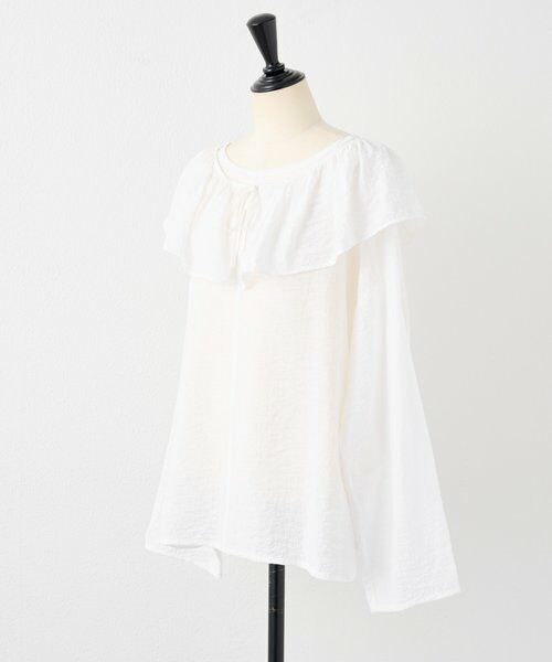 BEARDSLEY / ビアズリー シャツ・ブラウス | 《FRIPIER》フリルエリツキシャツTee | 詳細22