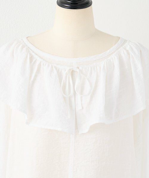 BEARDSLEY / ビアズリー シャツ・ブラウス | 《FRIPIER》フリルエリツキシャツTee | 詳細25