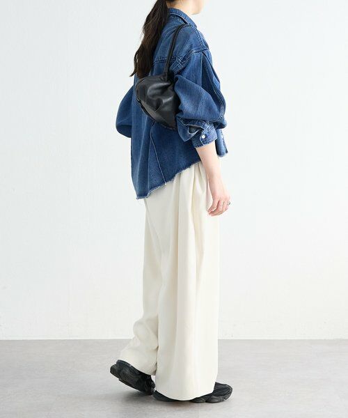 BEARDSLEY / ビアズリー シャツ・ブラウス | 《FRIPIER》カットオフデニムシャツ | 詳細21