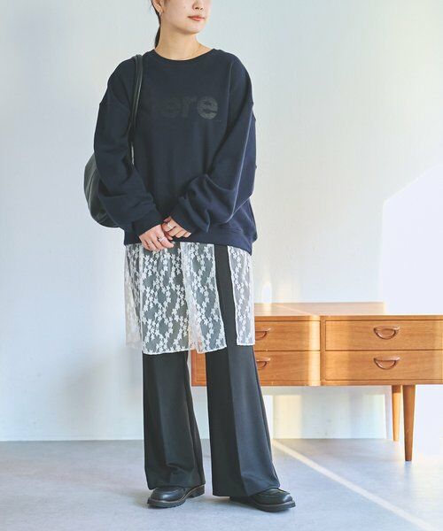 BEARDSLEY / ビアズリー ニット・セーター | 《FRIPIER》レースコンビニット | 詳細20