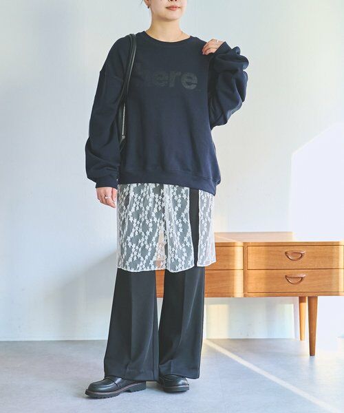 BEARDSLEY / ビアズリー ニット・セーター | 《FRIPIER》レースコンビニット | 詳細21