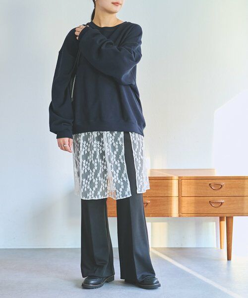 BEARDSLEY / ビアズリー ニット・セーター | 《FRIPIER》レースコンビニット | 詳細22