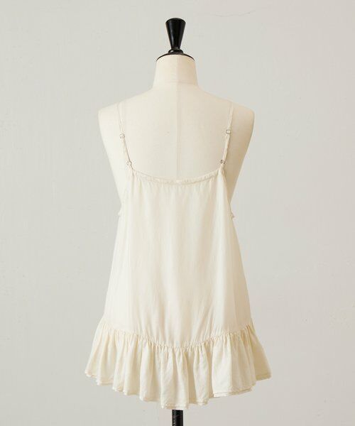 BEARDSLEY / ビアズリー キャミソール・チューブトップ | 《FRIPIER》スソフリルキュプラキャミ | 詳細12
